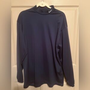 Nike Men's Navy Blue Shirt